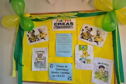 Crianças e adolescentes participam do concurso “Minha Copinha no Creas”