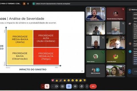 Secretaria de Turismo promoveu encontro sobre comunicação e reputação em situações de crise