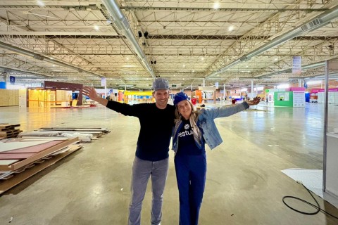 Contagem regressiva para o 37º Festuris: montagem a todo vapor em Gramado