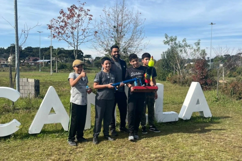 Final da 1ª Competição de Lançamento de Foguetes das escolas municipais acontece neste sábado