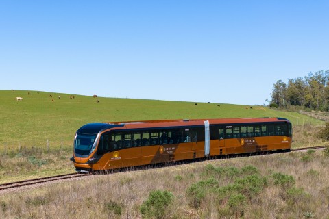 Maria Fumaça funciona diariamente e Trem do Pampa tem passeios de sexta a domingo neste final de ano