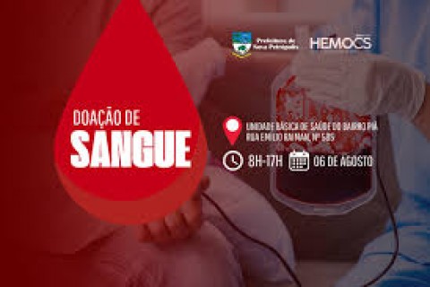 Doação de sangue HEMOCS: doadores de Nova Petrópolis já podem agendar coleta