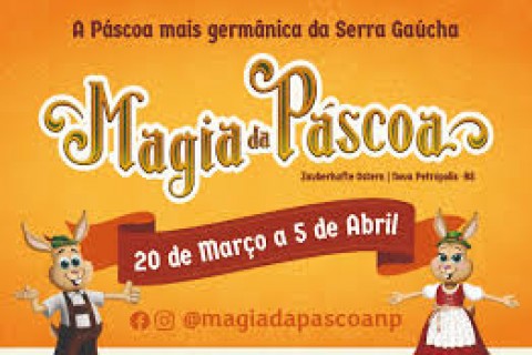 Nova Petrópolis une tradição germânica e experiências sensoriais na Magia da Páscoa 2026