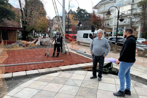 Praça das Etnias recebe melhorias em infraestrutura